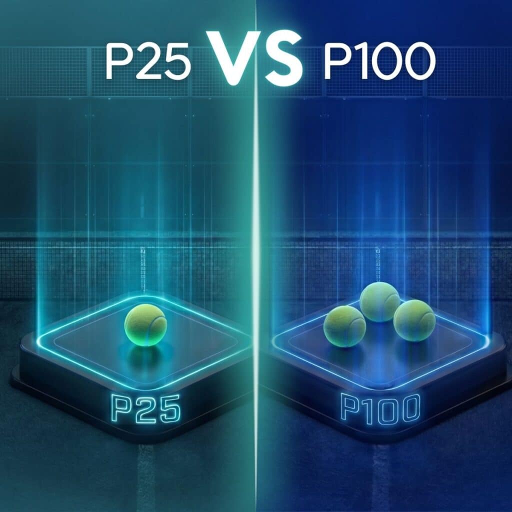 Différences entre un tournoi P25 et P100