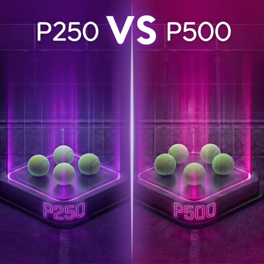 Différences entre un tournoi de padel P250 et P500