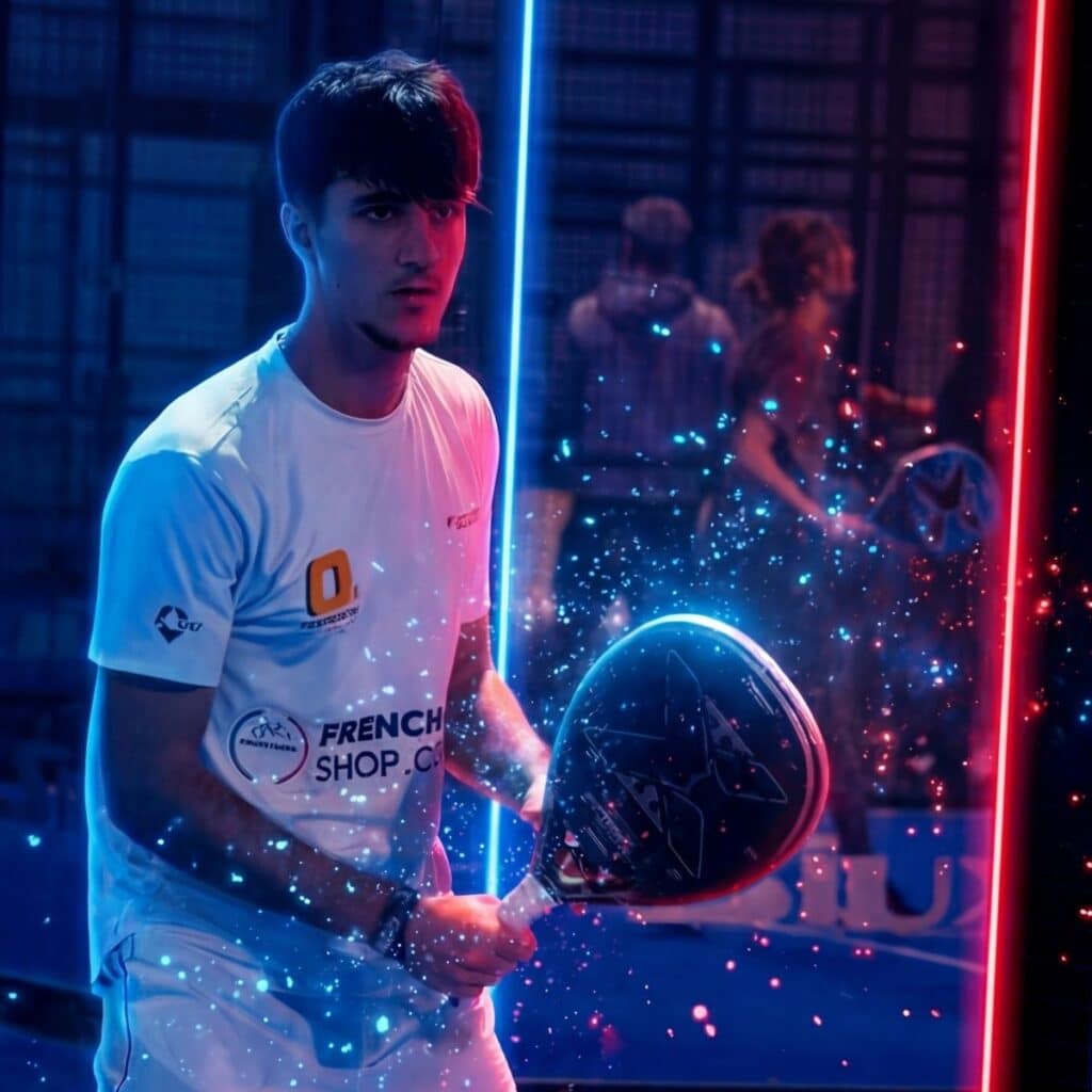 Joueur padel tournoi P1000