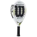 Raquette de padel Wilson Optix V2 lite blanc 3/4 droit