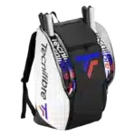 Sac de padel Tecnifibre tour Endurance noir/blanc face (2)