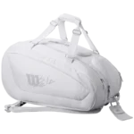 Sac de padel Wilson Bela Super Tour blanc (1)