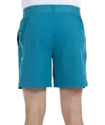 Short Bullpadel Moncada bleu turquoise dos