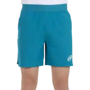 Short Bullpadel Moncada bleu turquoise face