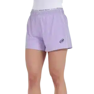 Short Bullpadel Pinolu lilas 3/4 gauche