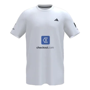 T-shirt Adidas Ale Galan blanc face