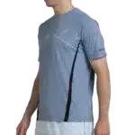 T-shirt Bullpadel Cabore bleu 3/4 gauche