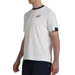 T-shirt Bullpadel Manaru blanc 3/4 gauche
