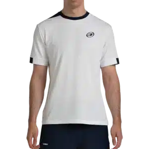 T-shirt Bullpadel Manaru blanc face
