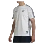T-shirt Bullpadel Paquito 26V blanc 3/4 gauche