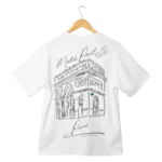 T-shirt Match Point MP Paris blanc dos