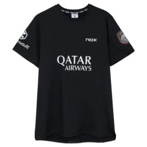 T-shirt Nox AT10 Sponsors 2026 noir face