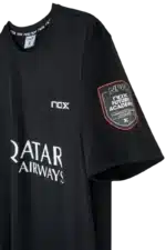 T-shirt Nox AT10 Sponsors 2026 noir manche gauche