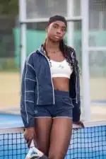 Veste Match Point Playground femme bleu (4)