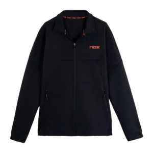 Veste de padel Nox Team homme noire face