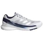 Chaussures de padel Adidas Crazyquick Boost blanc/bleucôté droit