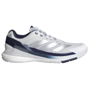 Chaussures de padel Adidas Crazyquick Boost blanc/bleucôté droit