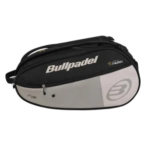 Sac de padel Bullpadel Neuron Premier Padel BPP26020 blanc/gris côté gauche