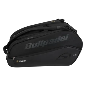 Sac de padel Bullpadel Vertex Geo premier padel BPP26002 noir côte gauche