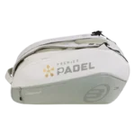 Sac de padel Bullpadel Vertex W Premier Padel BPP26003 blanc/vert côté gauche