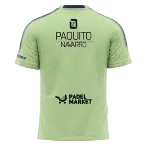 T-shirt Bullpadel Paquito Navarro 2026 junior vert vue dos