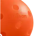 Balles de pickleball Wilson TRU 32 Indoor orange (4)