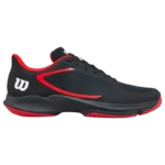 Chaussures de padel Wilson Hurakn Lite noire/rouge 2026 côté droit