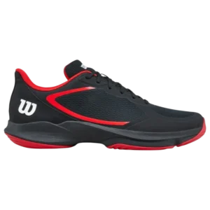 Chaussures de padel Wilson Hurakn Lite noire/rouge 2026 côté droit
