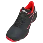 Chaussure padel Wilson Hurakn Lite noire/rouge 2026 vue de dessus