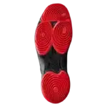 Chaussure padel Wilson Hurakn Lite noire/rouge 2026 vue de dessous