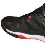 Chaussures de Pickleball Nox Lux Nexo 2026 noir/rouge intérieur côté droit