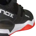 Chaussures de Pickleball Nox Lux Nexo 2026 noir/rouge zoom côté droit