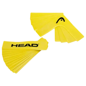 Lot de 12 repères + 4 angles Head jaune