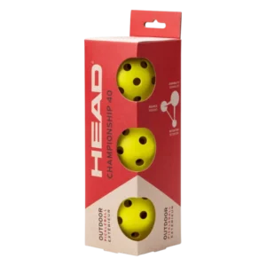 Balles de pickleball Head Championship 40 X3