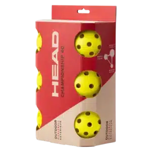 Balles de pickleball Head Championship 40 X6