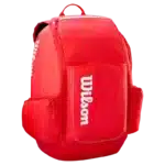 Sac à dos de pickleball Wilson Red Backpack 2026 face