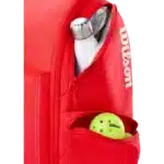 Sac à dos de pickleball Wilson red backpack situation (2)