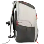 Sac à dos de pickleball Nox Supra 2026 gris poches latérales droite