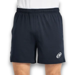 Short Bullpadel Bates junior bleu marine face