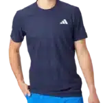 T-shirt Adidas Freelift Tee Legend Ink bleu marine (1)