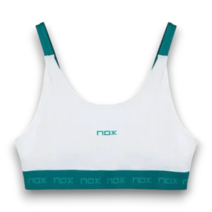Brassière Nox Pro 2026 blanc/vert ivoire face