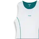 Débardeur Nox Pro femme blanc/vert ivoire 2026 face (2)