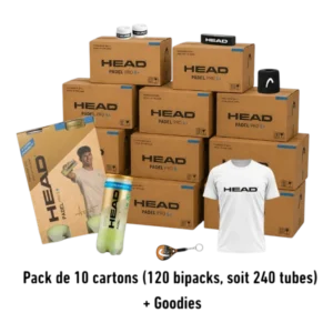 Pack de 10 cartons bipack Head Pro S+