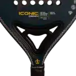 Raquette de padel Black Crown Iconic Crown coeur
