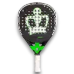 Raquette de padel Black Crown Patron Kore face