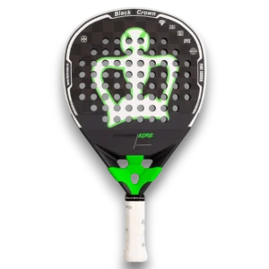 Raquette de padel Black Crown Patron Kore face