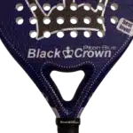 Raquette de padel Black Crown Piton bleu 2026 coeur