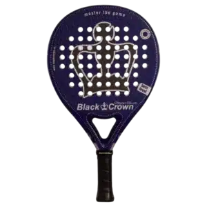 Raquette padel Black Crown Piton bleu 2026 face
