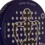 Raquette de padel Black Crown Piton bleu 2026 surface