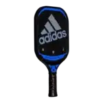 Raquette de pickleball Adidas ESSNOVA Carbon CTRL HD bleu 3/4 droit